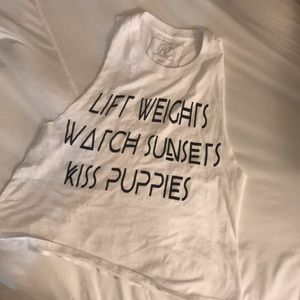 Cute workout tank